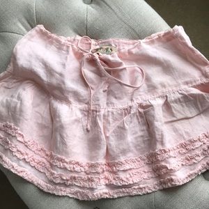 Juicy couture ruffled skirt